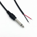 6.35mm male Plug power audio cable Extension Cable